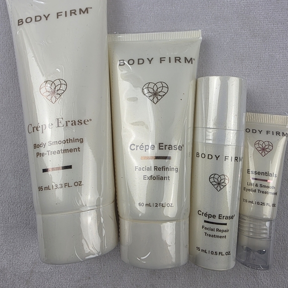 NWT Body Firm Crepe Erase Travel / Trial Set Includes Bonus Eyelid Treatment - Picture 3 of 6
